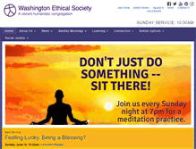 Tablet Screenshot of ethicalsociety.org